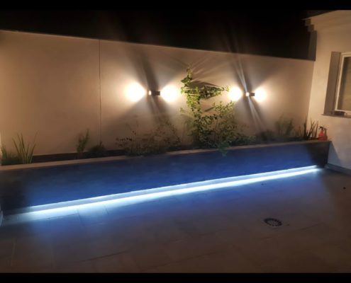 Instalar luz en el exterior